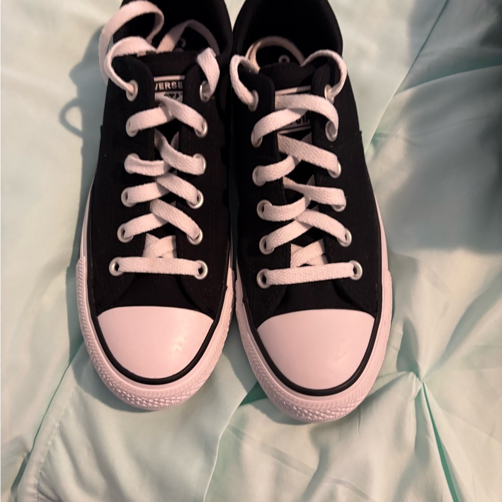 Converse Black and White Chuck Taylor Sneakers